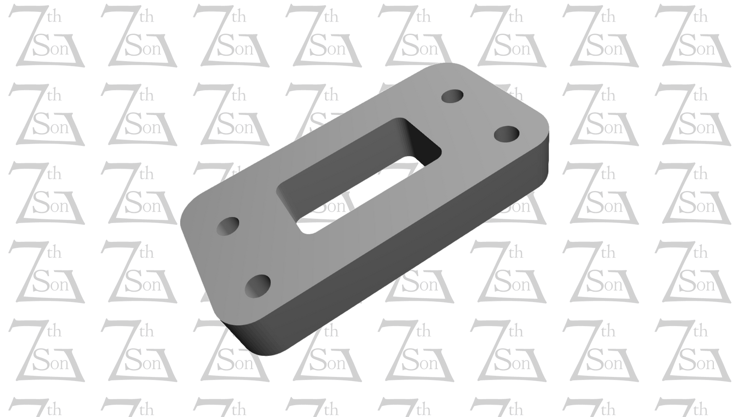 3.3t Blow off Valve "BOV" Flange Pair