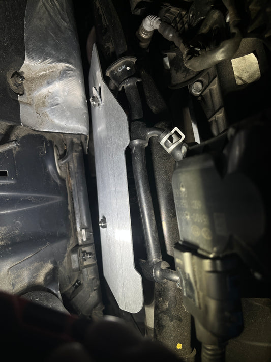 3.3t Turbo and downpipe heat shield